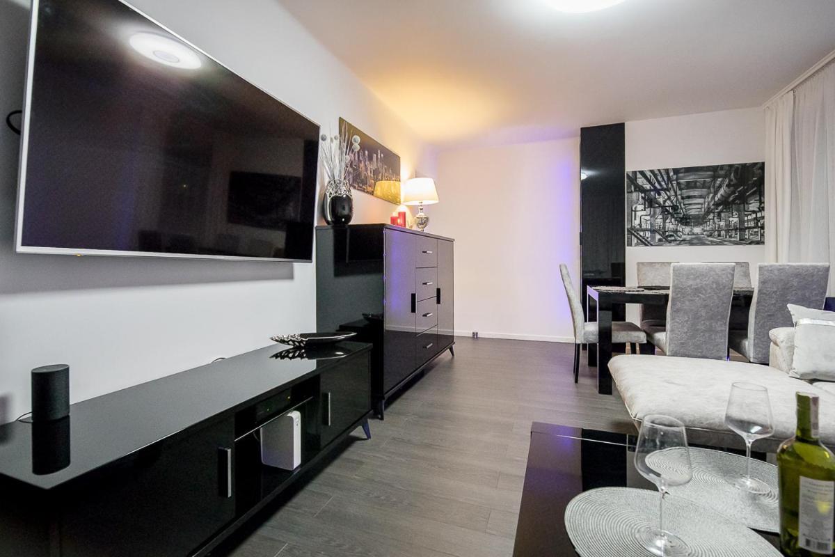 Nowoczesny Apartament - Saska Kepa Leilighet Warszawa Eksteriør bilde