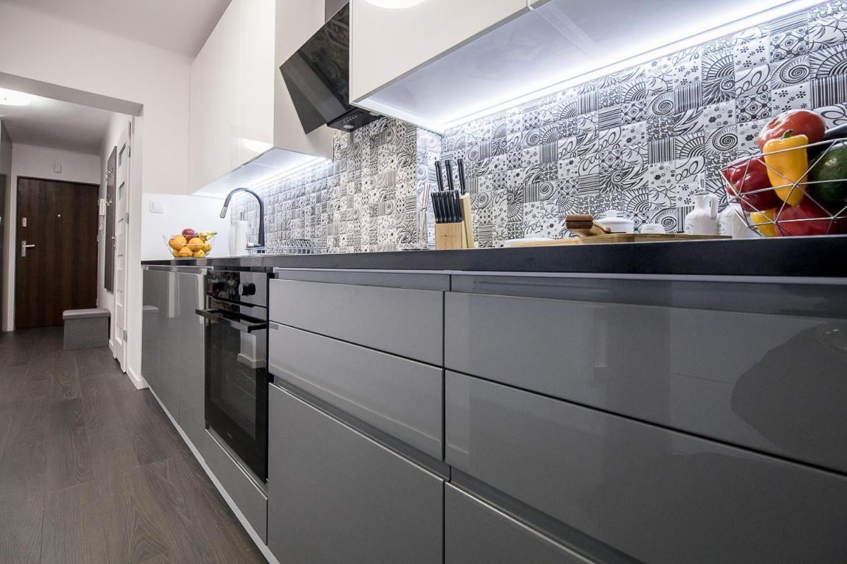Nowoczesny Apartament - Saska Kepa Leilighet Warszawa Eksteriør bilde